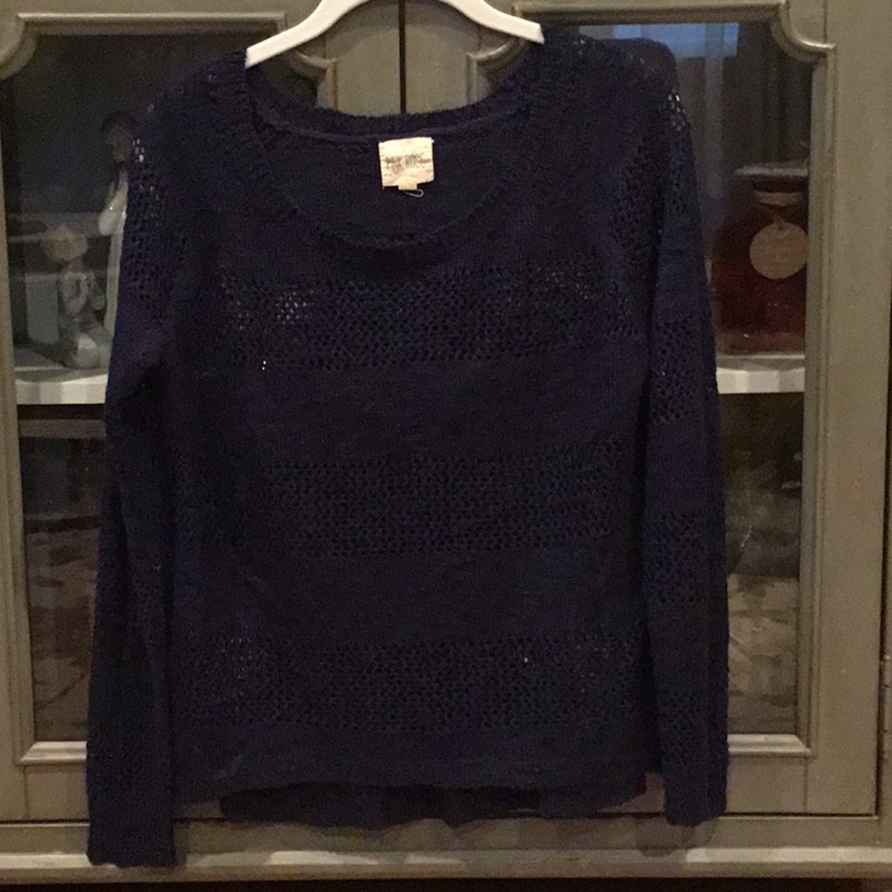 Blue ladies top